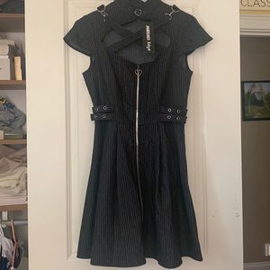 Jawbreaker Manson Pinstripe Dress